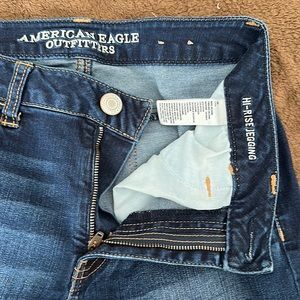 American Eagle high rise begging 8 Long